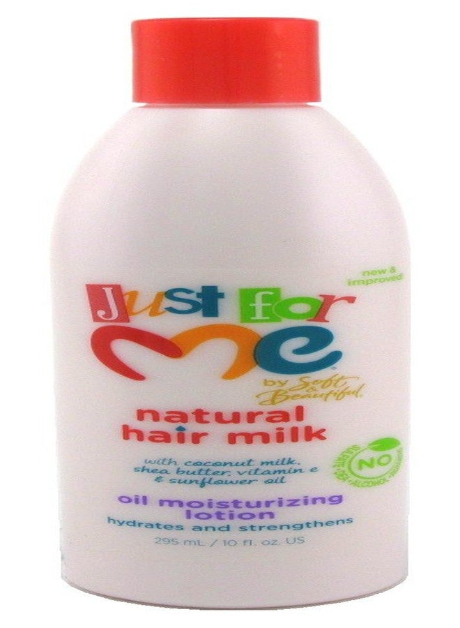 Just For Me Hair Milk Oil Moisturizing Lotion 10 Ounce (295ml) (6 Pack) - Image 1